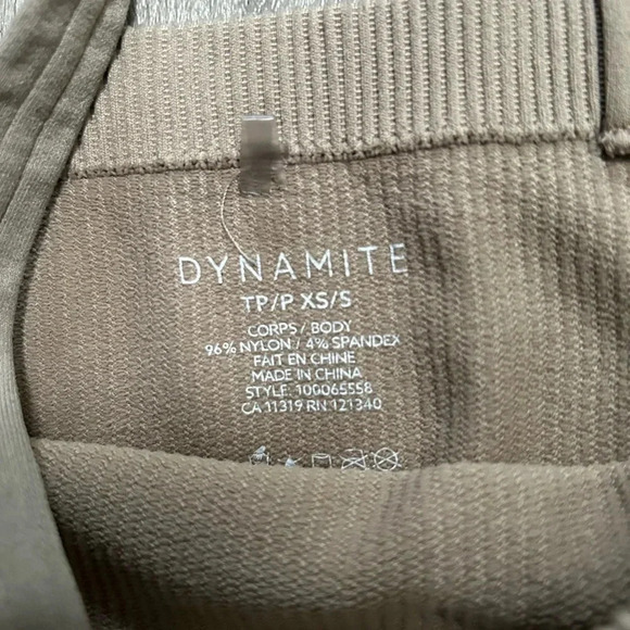 ☀️ summer blow out  ☀️TWO dynamite, crop tops, size XS in blue one and brown - Picture 4 of 6